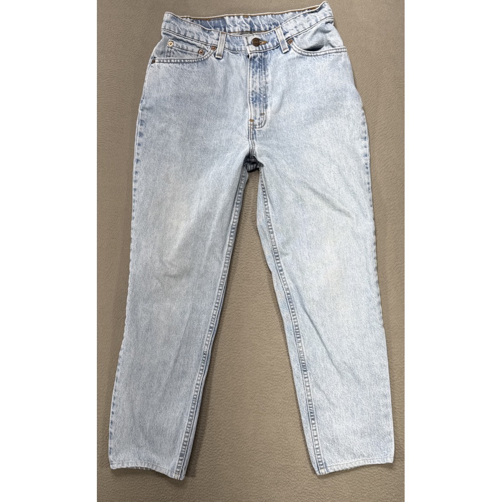 Vintage Levis Jeans 512 Womens Sz 11‎ JR Short Slim Tapered Faded Y2K USA Denim